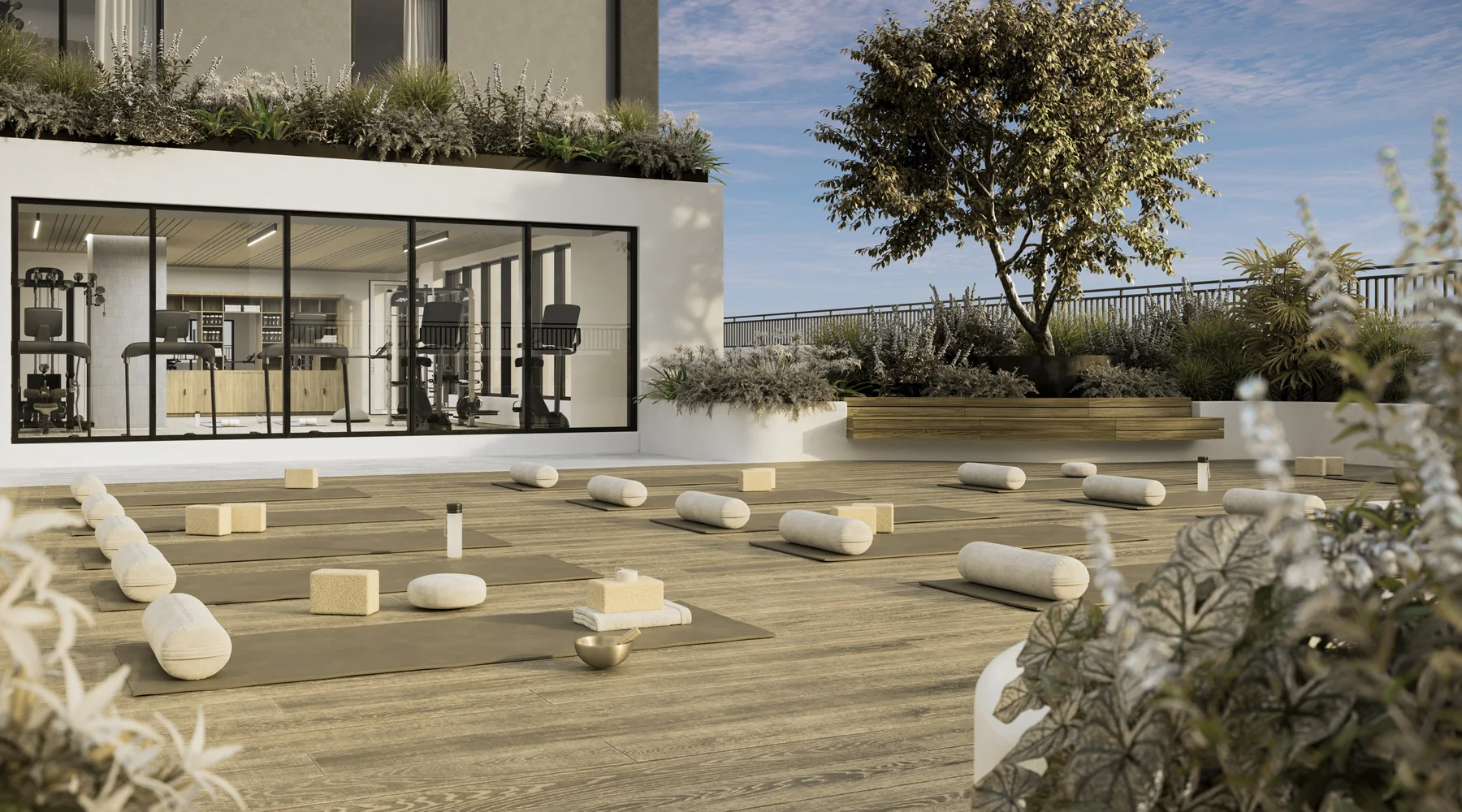Deck de yoga